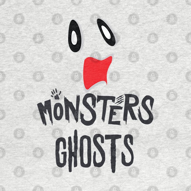 Monsters ghost by hcreativeart